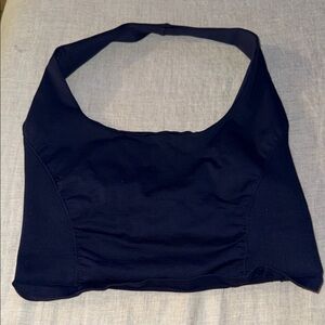 Free people halter workout Top